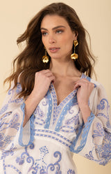 Cassandra Embroidered Dress, color_blue