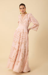 Cassandra Embroidered Maxi Dress, color_pink