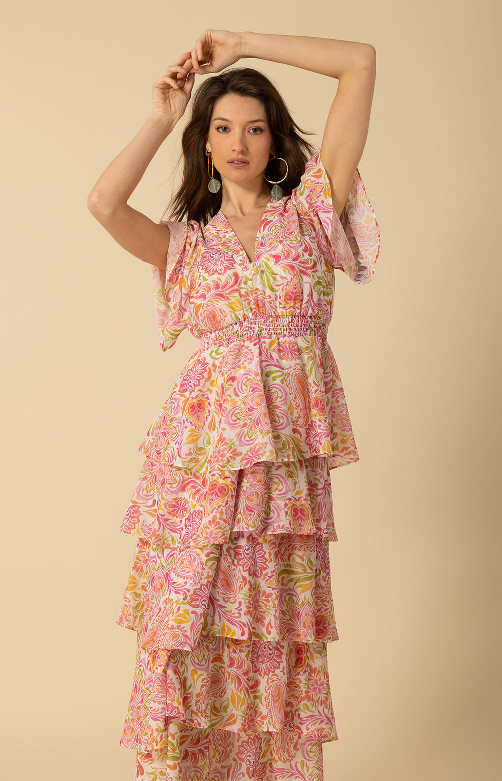 Karsyn Tiered Maxi Dress