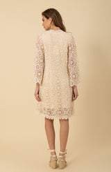 Amirah Crochet Dress_color_Ivory