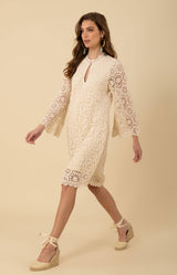 Amirah Crochet Dress_color_Ivory