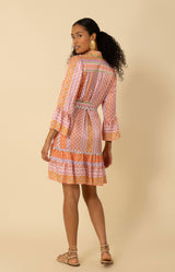 Julieta Charmeuse Dress_color_Orange