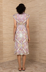 Priscilla Linen Midi Dress