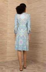 Zariyah Jersey Maxi Dress, color_turquoise