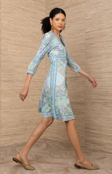 Zariyah Jersey Maxi Dress, color_turquoise