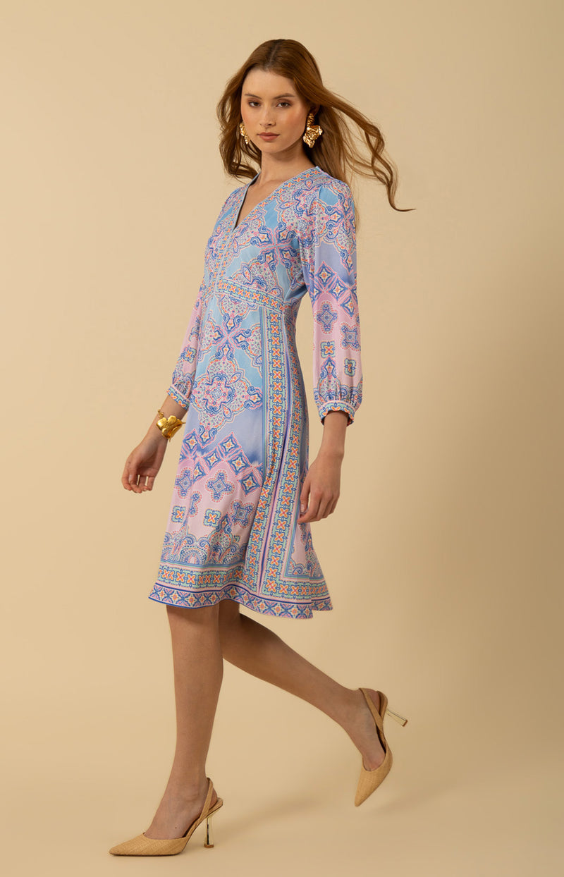 midi jersey dress with sleeves Thea Divine Jersey Midi Dress - / Black- Size3XL
