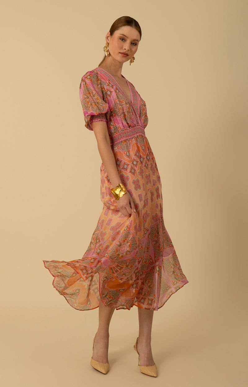 Malaya Chiffon Dress