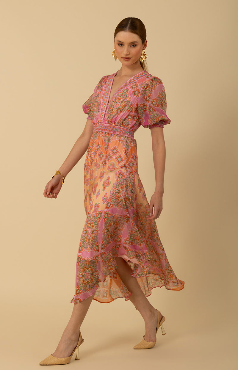 Malaya Chiffon Dress