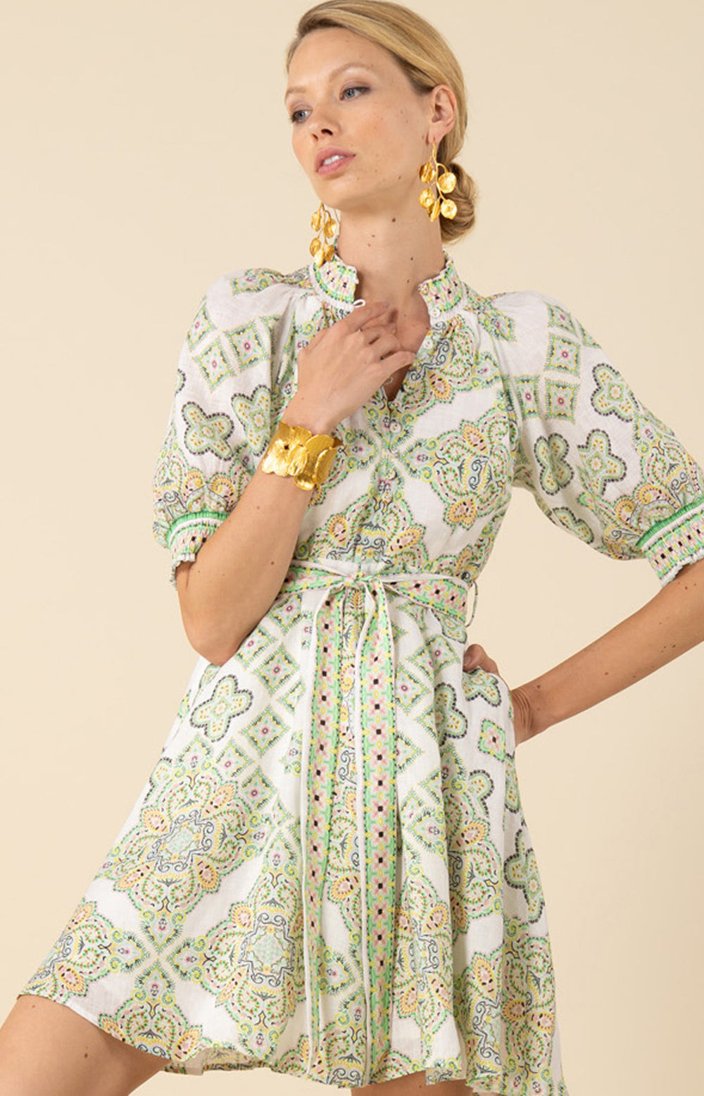 naya straight neck side pleated dress Naya Straight Neck Side Pleated Dress M Love Bonito