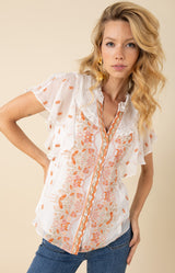 Aliana Embroidered Top