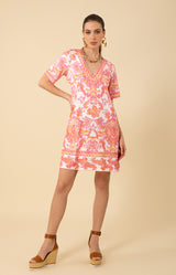 Bethany Jersey Dress, color_pink