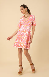 Bethany Jersey Dress, color_pink