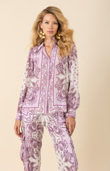 Rosalia Silk Top, color_lilac