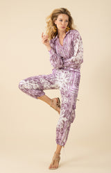 Blaire Charmeuse Cargo Pant, color_lilac