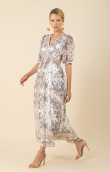 Lilian Chiffon Maxi Dress, color_beige