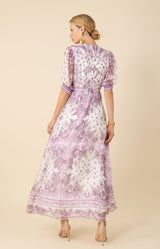 Lilian Chiffon Maxi Dress, color_lilac