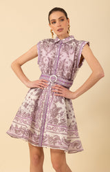 Holland Organza Dress, color_lilac