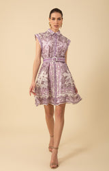 Holland Organza Dress, color_lilac