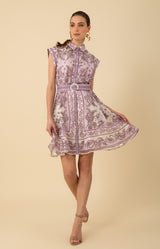 Holland Organza Dress, color_lilac