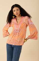 Kimber Jersey Top-color-orange