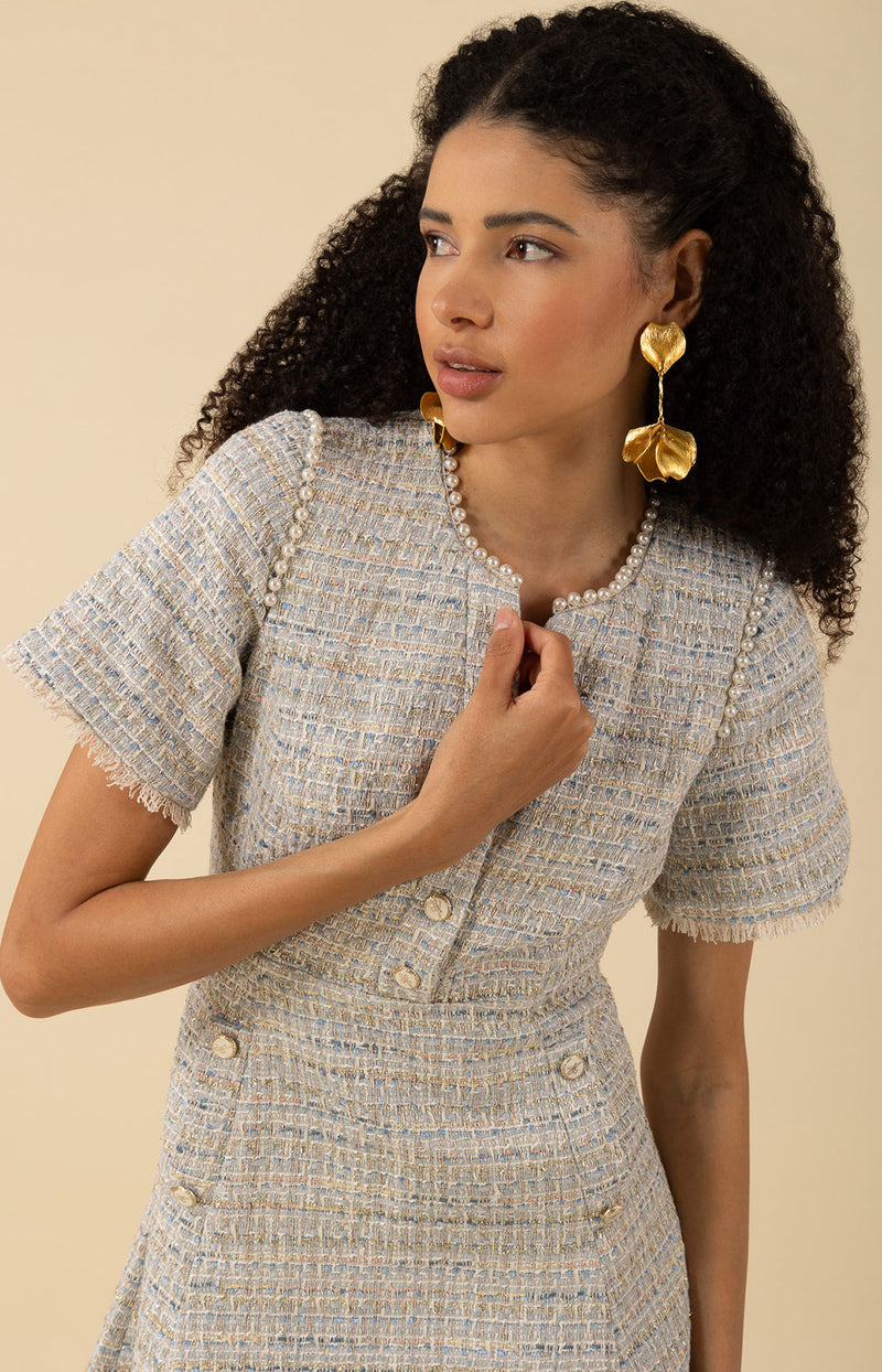 Maxine Boucle Tweed Dress Maxine Boucle Tweed Dress