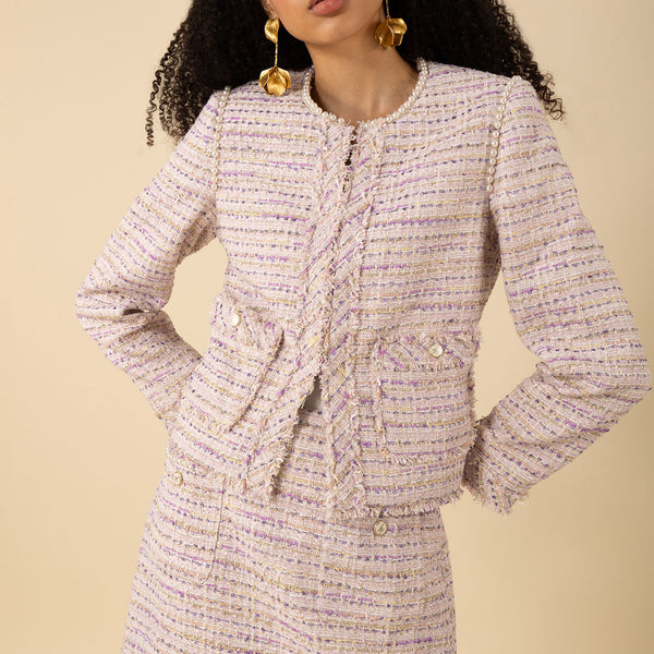 【激安アウトレット!】 Zaylee Jacket Tweed Boucle ジャケット・アウター