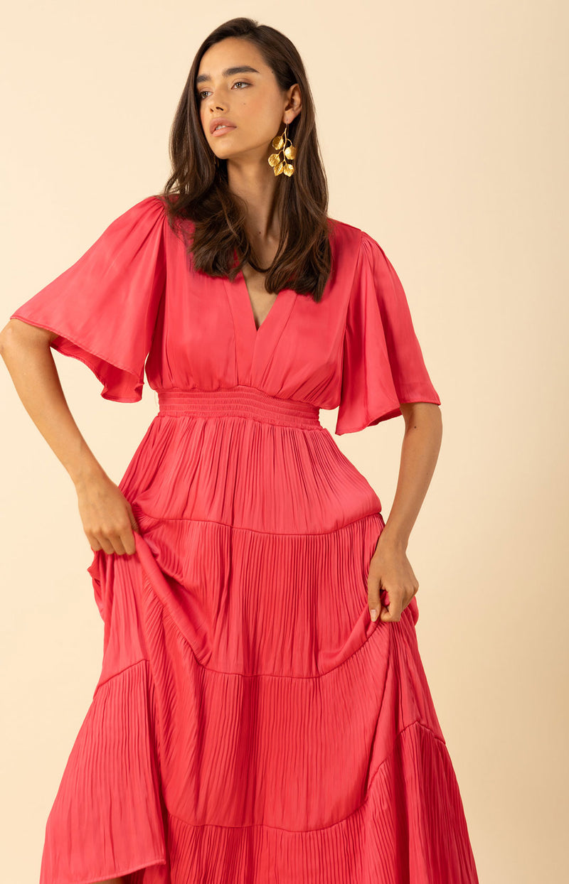 angie dresses Angie Charmeuse Maxi Dress Mint / S