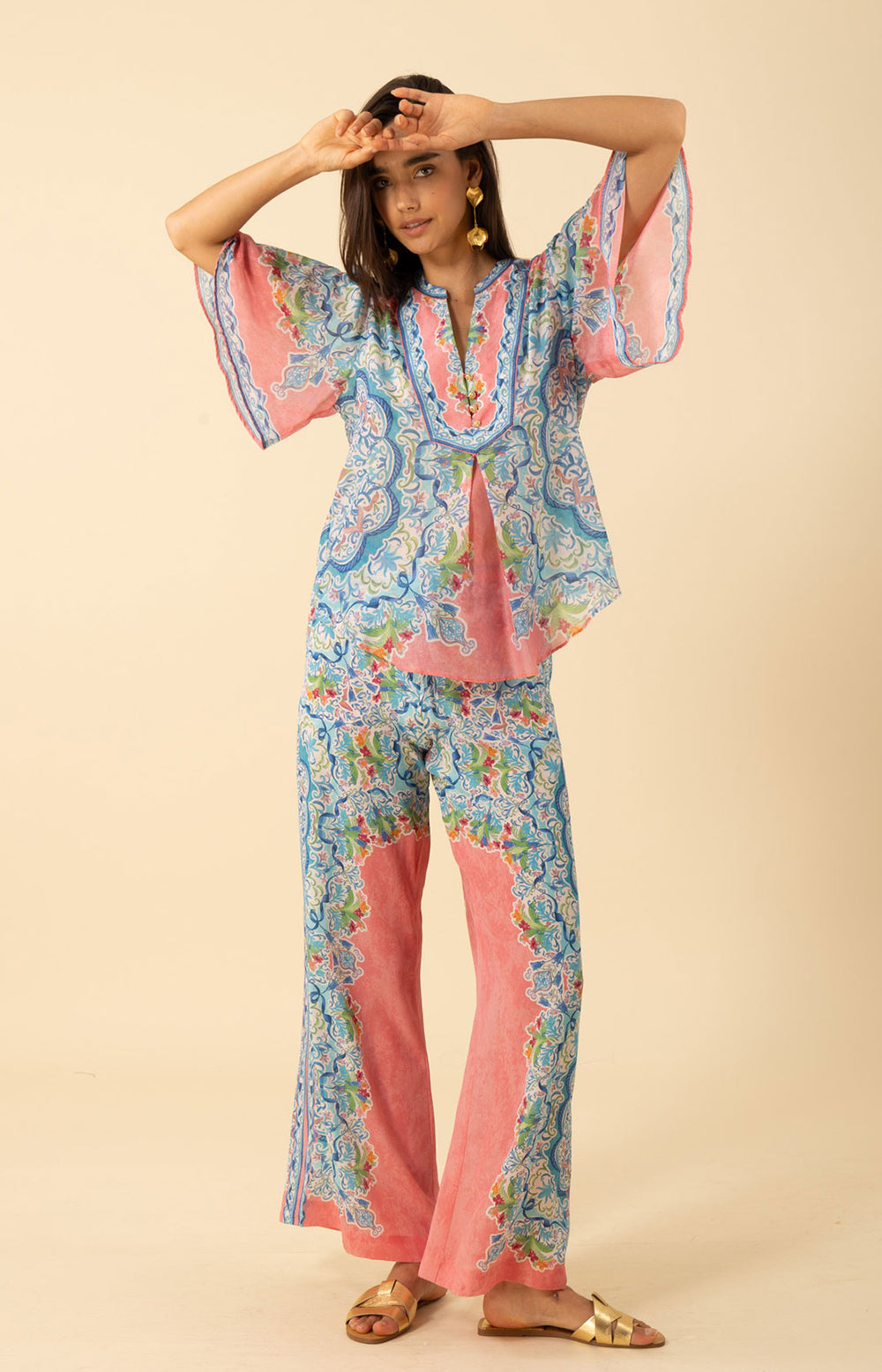 Estrella Voile Cotton Top