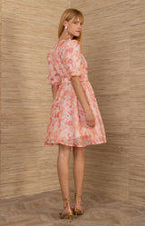 Ensley Organza Dress, color_pink