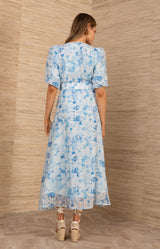 Mercy Organza Maxi Dress, color_blue
