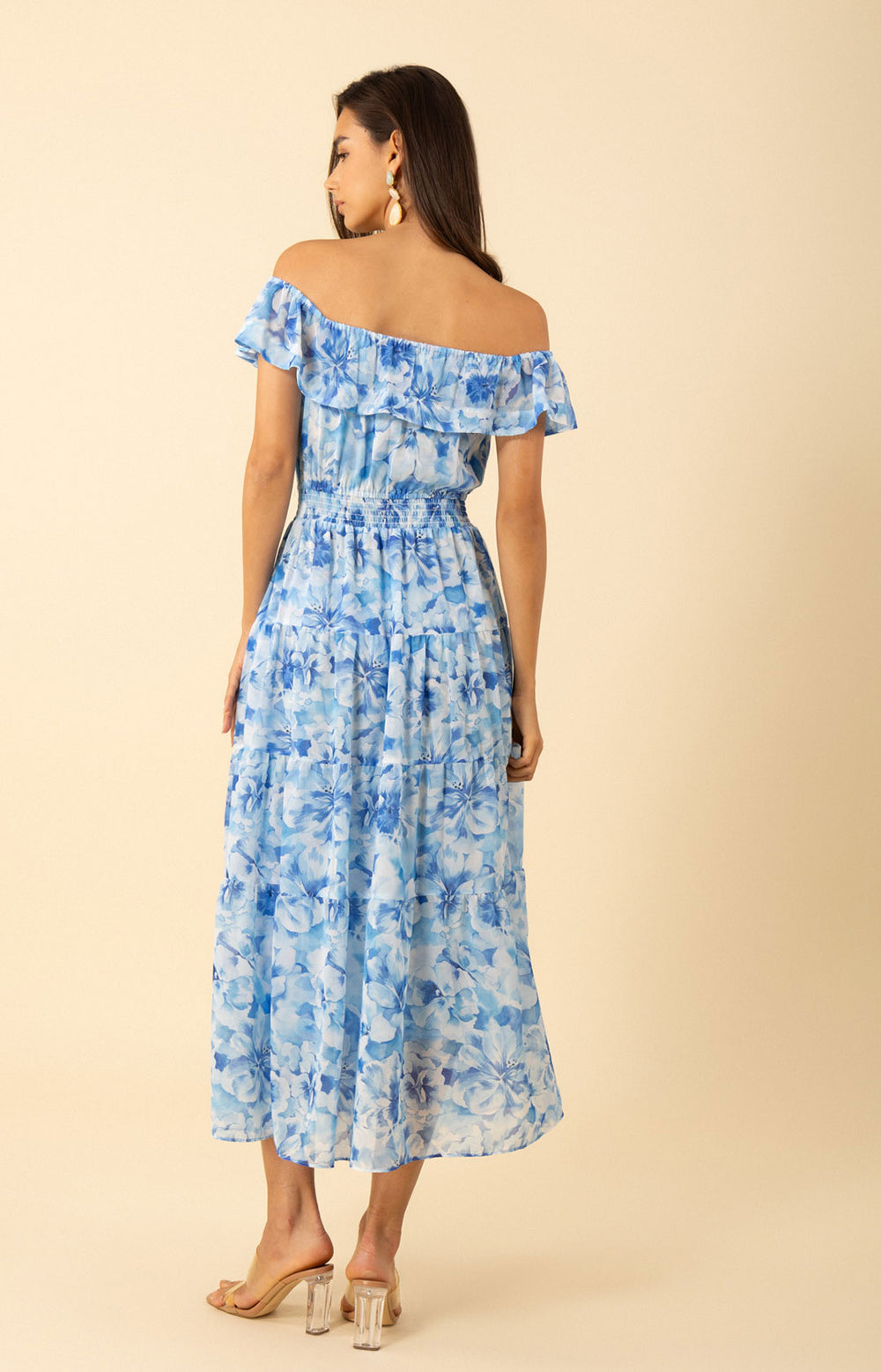 chinese dress ladies Estelle Chiffon Dress