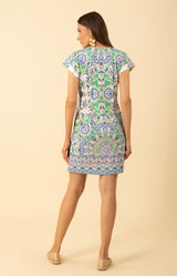 Cadence Jersey Dress, color-Green