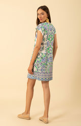 Cadence Jersey Dress, color-Green
