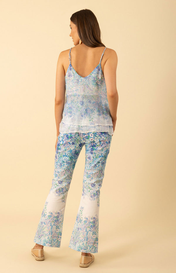 Bellamy Sateen Pant, color-Blue