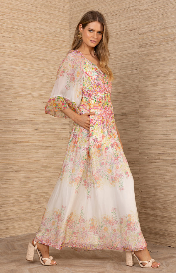 Celia Chiffon Maxi Dress