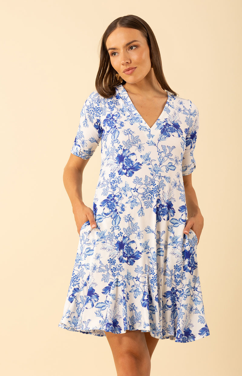 Ashlynn Jersey Dress Pink / L Ashlynn Jersey Dress Pink / L