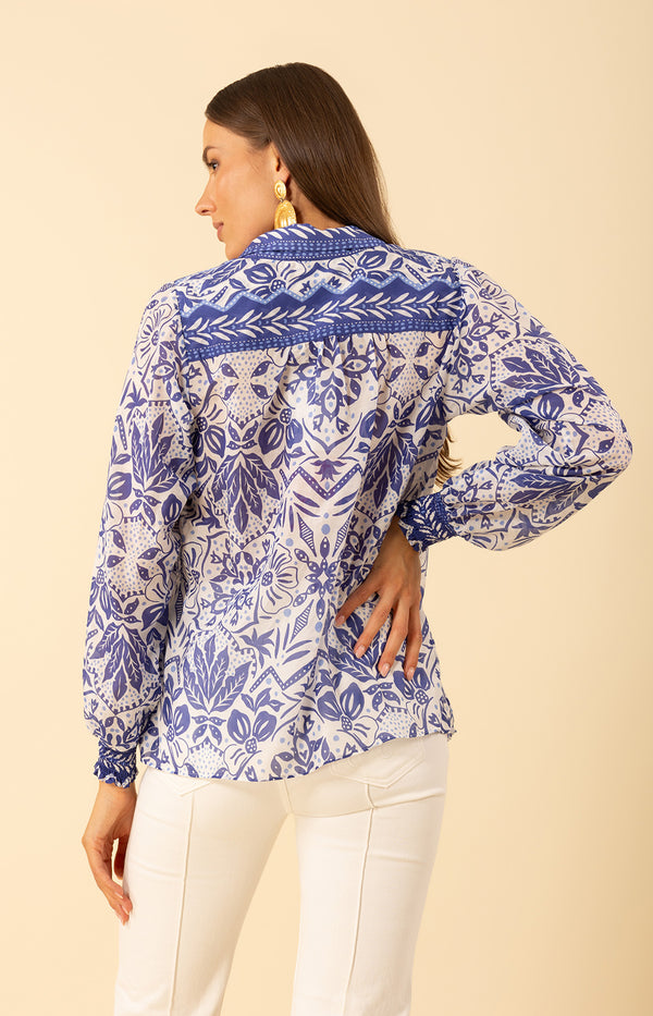 Marceline Top, color-blue