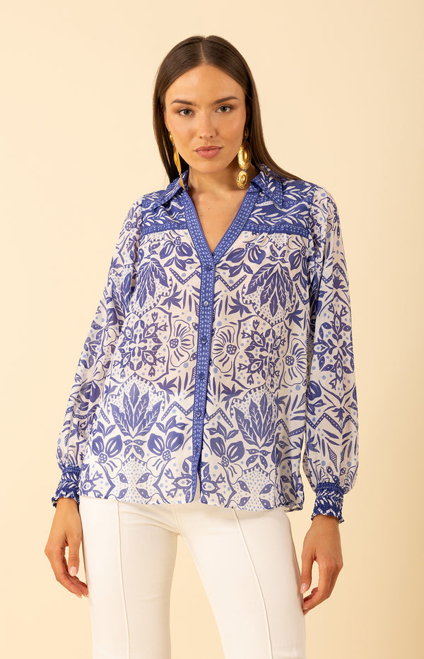 Marceline Top, color-blue