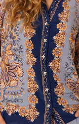 Ramona Silk Top_color_Navy