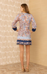 Jessie Jersey Dress_color_Navy