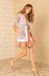 Jessie Jersey Dress_color_Orange