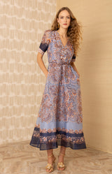 Aubrie Organza Maxi Dress_color_Navy