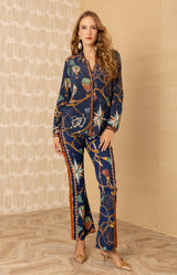 Cleo Silk Top_color_Navy