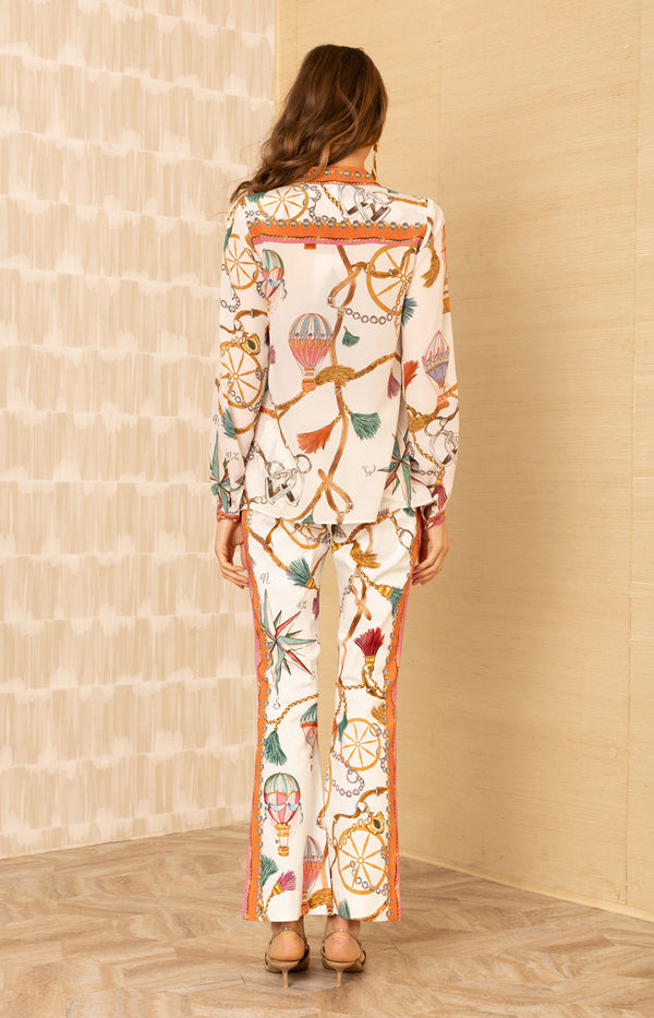 Cleo Silk Top_color_White