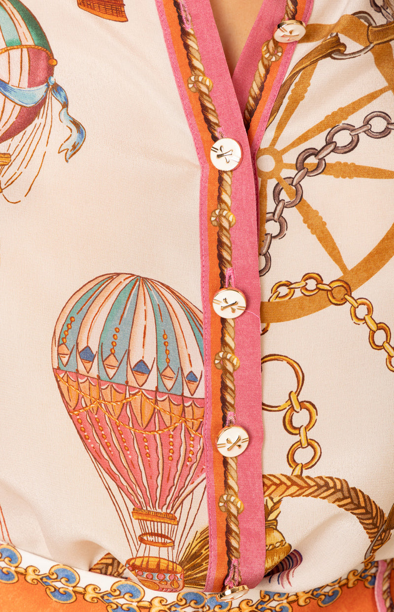 Cleo Silk Top_color_White