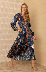 Lacey Charmeuse Midi Dress_color_Navy