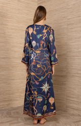 Valery Charmeuse Maxi Dress