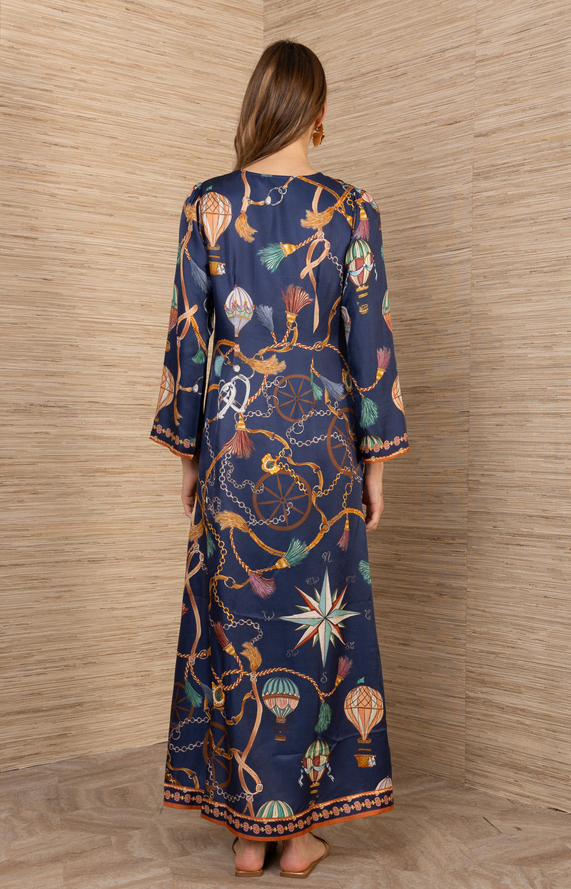 Valery Charmeuse Maxi Dress