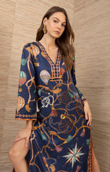 Valery Charmeuse Maxi Dress