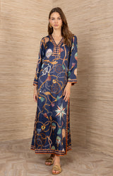 Valery Charmeuse Maxi Dress
